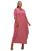 Evelyn Bubble Hem Pocket Dress - thumbnail