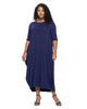 Evelyn Bubble Hem Pocket Dress - thumbnail