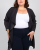 Patricia Mini Accordion Pleats Waterfall Cardigan - thumbnail