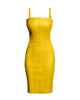 Merci Stretch Leather Dress - thumbnail