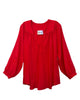 Stevie Blouse - Red Silk - thumbnail