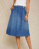 Marie Wrap Skirt In Wistful - thumbnail