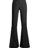 Crepe Flare Pant In Black - thumbnail