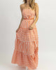 Club Striped Maxi Dress In Citrus - thumbnail