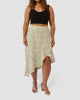 The Cascade Skirt In Yellow - thumbnail