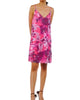 Alora Cami Dress With Tie Back In Pink - thumbnail