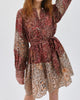 Femi Mini Dress In Cairo Red - thumbnail