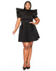 Karina Neoprene Statement Dress - thumbnail