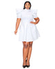 Karina Neoprene Statement Dress - thumbnail