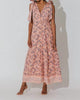 Astrid Ankle Dress In Positano Floral - thumbnail