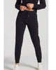 Cashmere Relaxed Fit Mid-Rise Joggers In Black - thumbnail