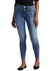 Cecilia Skinny Mid Rise Jean In Sky Blue - thumbnail