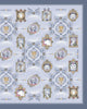 Endangered Royals Bandana Scarf In Grey - thumbnail