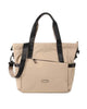 Galactic Shoulder Bag/Tote In Stone Beige - thumbnail