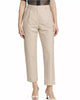 Ivy Tailored Straight-Leg Pants In Khaki - thumbnail