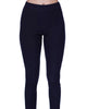 High Waisted Leggings In Navy - thumbnail