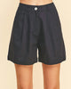 Hilda Shorts In Navy - thumbnail