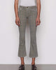 Le Cropped Mini Boot Cut Jean In Window Pane Plaid - thumbnail