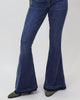 Kara Super High Rise Super Flare Jeans In Tide - thumbnail