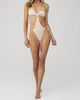 Jade One Piece In Ivory Lurex - thumbnail