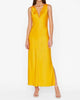 Lace Front Midi Dress In Nectarine - thumbnail