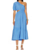 Leena Maxi Dress In Ultramarine Indigo - thumbnail