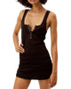 Neve Sweater Dress In Black - thumbnail