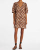 Ola Dress In Mahogany - thumbnail