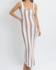 Newport Multi-Striped Coverup Dress In White Multi - thumbnail