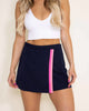 Skort In Navy - thumbnail