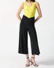 Silky Knit Pull-On Culotte Pants In Black - thumbnail