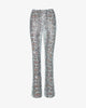 Sequin Animal Flare Legging In Copper Snake - thumbnail