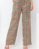 That'S A Wrap Sequin Plaid Pants In Brown Multi - thumbnail