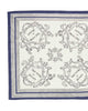 The Future Is Bright Bandana Scarf In Blue/White - thumbnail
