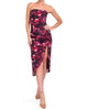 Vera Dress In Moody Floral - thumbnail