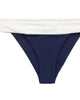 Veronica Blocked Hipster Bikini Bottoms Swimsuit In Midnight Blue - thumbnail