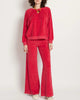 Zephyra Flare Pant In Raspberry - thumbnail