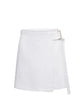 Linen Canvas Wrap Skirt - thumbnail