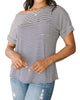 The Boardwalk Top in Navy - thumbnail