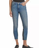 50/50 Ankle Skinny Jean In Heathermist/Blk - thumbnail