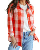 Women's Blanket Shirt in Mineral Pink - thumbnail