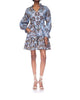 Poppy Dress in Blue Vintage Paisley - thumbnail
