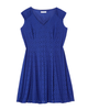 Maria Eyelet A-Line Dress - thumbnail