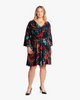 Kentia Flared Sleeve Dress - thumbnail