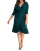 Whimsy Ruffled Wrap Dress - thumbnail