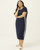 Eloise Sporty Stripe T-Shirt Dress - thumbnail