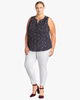 Blair Sleeveless Printed Shirt - thumbnail