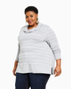 April Cowl Neck Tee - thumbnail