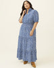 Katie Cottagecore Smocked Waist Maxi Dress - thumbnail