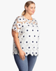 Daisy Floral-Lace Top - thumbnail
